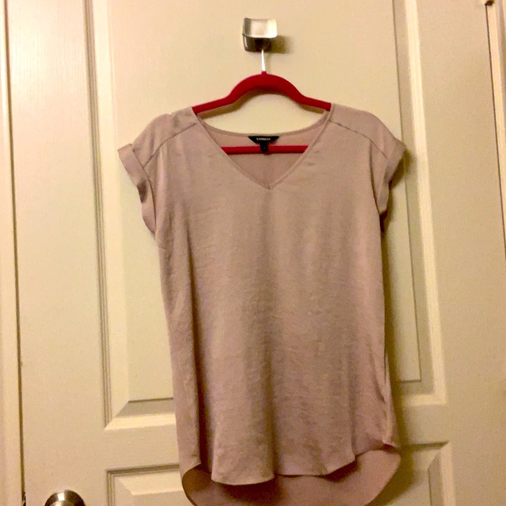 EUC Express Lavender Short-Sleeve Shirt